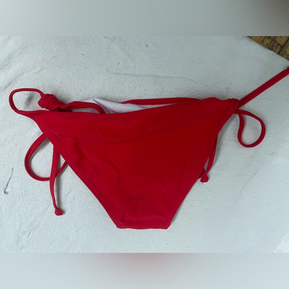 SHEIN red bikini top size XS